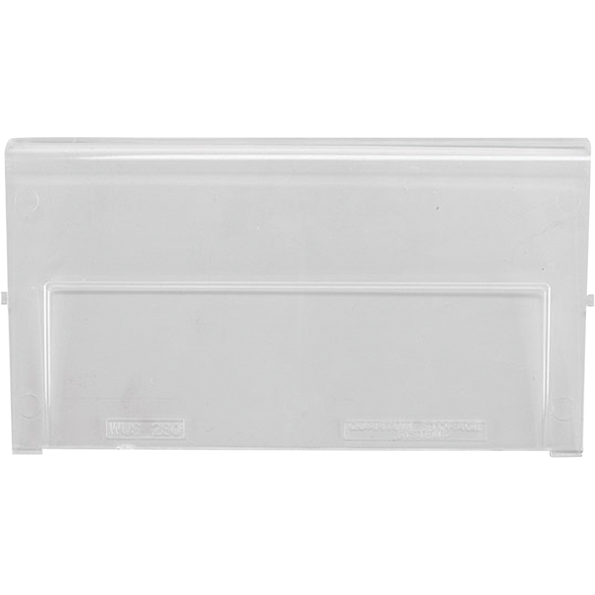 Quantum Storage Heavy Duty Stacking Bin Clear Windows, Model# WUS260